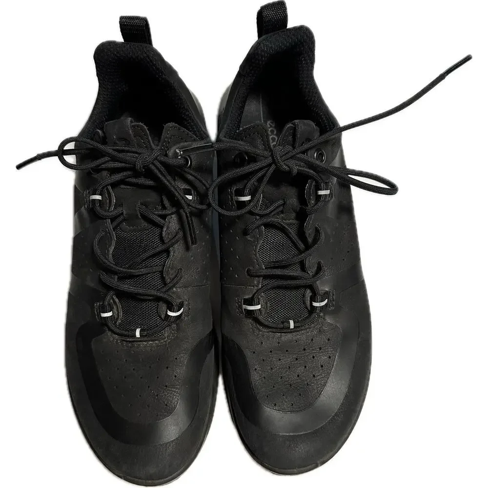ECCO Biom 2.0 Women's Black Lace-Up Athletic Sneakers‎ Cross Trainer Shoes 8.5M